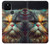 S3971 色を塗った猫 Cat Painted Color Google Pixel 5 バックケース、フリップケース・カバー