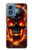 S3986 火の頭蓋骨 Fire Skull Motorola Moto G Play 4G (2024) バックケース、フリップケース・カバー S3986 火の頭蓋骨 Fire Skull Motorola Moto G Play 4G (2024) バックケース、フリップケース・カバー