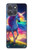 S3977 カラフルなユニコーン Colorful Unicorn Motorola Moto G Power (2025) バックケース、フリップケース・カバー