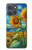 S4019 ひまわり ヴァン・ゴッホ風 Sunflower Van Gogh Style Motorola Moto G Power (2025,2026) バックケース、フリップケース・カバー