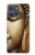 S4022 黄金の仏顔 ヴィンテージ Vintage Buddha Face Golden Style Motorola Moto G Power (2025,2026) バックケース、フリップケース・カバー