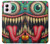 S4000 モンスターのグラフィティ ウォールアート Monster Graffiti Wall Art Motorola Moto G Power 5G (2024) バックケース、フリップケース・カバー