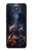 S3972 焦げたアコースティックギターのグラフィック Burned Acoustic Guitar Graphic Motorola Moto G Play (2021) バックケース、フリップケース・カバー