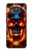 S3986 火の頭蓋骨 Fire Skull Motorola Moto G Play (2021) バックケース、フリップケース・カバー