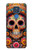 S3999 メキシコスカルの絵画 Mexican Skull Painting Motorola Moto G Play (2021) バックケース、フリップケース・カバー