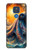 S4003 油絵 巨大タコ Oil Color Painting Giant Octopus Motorola Moto G Play (2021) バックケース、フリップケース・カバー