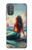 S4006 油絵 人魚 Oil Painting Mermaid Motorola Moto G Power 2022, G Play 2023 バックケース、フリップケース・カバー S4006 油絵 人魚 Oil Painting Mermaid Motorola Moto G Power 2022, G Play 2023 バックケース、フリップケース・カバー