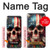 S4015 スカル アメリカ国旗 Skull American Flag Motorola Moto G Power 2022, G Play 2023 バックケース、フリップケース・カバー