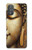 S4022 黄金の仏顔 ヴィンテージ Vintage Buddha Face Golden Style Motorola Moto G Power 2022, G Play 2023 バックケース、フリップケース・カバー