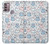 S4013 シームレスでかわいい幽霊の絵 Seamless Cute Ghost Pattern Motorola Moto G30, G20, G10 バックケース、フリップケース・カバー