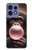 S3973 ピンクの風船ガムを吹くチンパンジー Chimpanzee Blowing Pink Bubblegum Motorola Edge 50 Pro バックケース、フリップケース・カバー