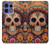 S3999 メキシコスカルの絵画 Mexican Skull Painting Motorola Edge 50 Pro バックケース、フリップケース・カバー