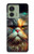 S3971 色を塗った猫 Cat Painted Color Motorola Edge (2023), Edge 40 バックケース、フリップケース・カバー S3971 色を塗った猫 Cat Painted Color Motorola Edge (2023), Edge 40 バックケース、フリップケース・カバー