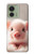 S3979 かわいい赤ちゃんブタ Cute Baby Pig Motorola Edge (2023), Edge 40 バックケース、フリップケース・カバー S3979 かわいい赤ちゃんブタ Cute Baby Pig Motorola Edge (2023), Edge 40 バックケース、フリップケース・カバー