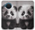 S3978 かわいい赤ちゃんパンダ Cute Baby Panda Nokia X20 バックケース、フリップケース・カバー