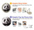 S3978 かわいい赤ちゃんパンダ Cute Baby Panda Nokia X20 バックケース、フリップケース・カバー