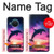 S3980 イルカの夕焼けと天の川 Dolphin Sunset Milky Way Nokia X20 バックケース、フリップケース・カバー