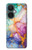 S4001 マルチカラーの抽象画 ライラック エメラルド Multicolored Abstract Lilac Emerald OnePlus Nord CE 3 Lite, Nord N30 5G バックケース、フリップケース・カバー