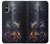 S3972 焦げたアコースティックギターのグラフィック Burned Acoustic Guitar Graphic Sony Xperia 10 VI バックケース、フリップケース・カバー