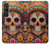S3999 メキシコスカルの絵画 Mexican Skull Painting Sony Xperia 1 VI バックケース、フリップケース・カバー