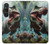 S4021 T-REX 恐竜 ジュラシック T-rex Dinosaur Jurassic Sony Xperia 1 VI バックケース、フリップケース・カバー
