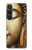 S4022 黄金の仏顔 ヴィンテージ Vintage Buddha Face Golden Style Sony Xperia 1 VI バックケース、フリップケース・カバー