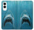 S0830 白いサメ White Shark Samsung Galaxy S25 Edge バックケース、フリップケース・カバー