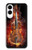 S0864 火ヴァイオリン Fire Violin Samsung Galaxy S25 Edge バックケース、フリップケース・カバー