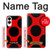 S1829 天道虫 ドット柄 Ladybugs Dot Pattern Samsung Galaxy S25 Edge バックケース、フリップケース・カバー