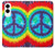 S1870 絞り染め 平和 Tie Dye Peace Samsung Galaxy S25 Edge バックケース、フリップケース・カバー