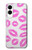 S2214 ピンクの唇のキス Pink Lips Kisses Samsung Galaxy S25 Edge バックケース、フリップケース・カバー