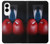 S2261 ボクシンググローブ黒スーツビジネスマン Businessman In Black Suit With Boxing Gloves Samsung Galaxy S25 Edge バックケース、フリップケース・カバー