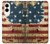 S2349 古いアメリカの国旗 Old American Flag Samsung Galaxy S25 Edge バックケース、フリップケース・カバー