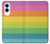 S2363 レインボー柄 Rainbow Pattern Samsung Galaxy S25 Edge バックケース、フリップケース・カバー