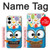 S2521 可愛いオタクフクロウ漫画 Cute Nerd Owl Cartoon Samsung Galaxy S25 Edge バックケース、フリップケース・カバー