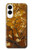 S2663 黄開花アーモンドの木 フィンセント・ファン・ゴッホ Yellow Blossoming Almond Tree Van Gogh Samsung Galaxy S25 Edge バックケース、フリップケース・カバー