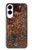 S2714 錆鋼テクスチャグラフィックプリント Rust Steel Texture Graphic Printed Samsung Galaxy S25 Edge バックケース、フリップケース・カバー