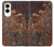 S2714 錆鋼テクスチャグラフィックプリント Rust Steel Texture Graphic Printed Samsung Galaxy S25 Edge バックケース、フリップケース・カバー