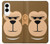 S2721 可愛い気難しい猿の漫画 Cute Grumpy Monkey Cartoon Samsung Galaxy S25 Edge バックケース、フリップケース・カバー