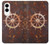S2766 船 ホイール 錆 Ship Wheel Rusty Texture Samsung Galaxy S25 Edge バックケース、フリップケース・カバー