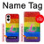 S2900 レインボーLGBTレズビアンプライド旗 Rainbow LGBT Lesbian Pride Flag Samsung Galaxy S25 Edge バックケース、フリップケース・カバー