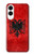 S2982 アルバニアサッカー Albania Football Soccer Red Flag Samsung Galaxy S25 Edge バックケース、フリップケース・カバー