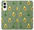 S3285 アボカドパターン Avocado Fruit Pattern Samsung Galaxy S25 Edge バックケース、フリップケース・カバー