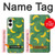 S3286 バナナの果物柄 Banana Fruit Pattern Samsung Galaxy S25 Edge バックケース、フリップケース・カバー