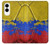 S3306 コロンビアの旗ビンテージフットボールのグラフィック Colombia Flag Vintage Football Graphic Samsung Galaxy S25 Edge バックケース、フリップケース・カバー