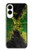 S3319 ジャマイカの旗ビンテージフットボールのグラフィック Jamaica Flag Vintage Football Graphic Samsung Galaxy S25 Edge バックケース、フリップケース・カバー
