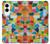 S3391 モザイクアートグラフィック Abstract Art Mosaic Tiles Graphic Samsung Galaxy S25 Edge バックケース、フリップケース・カバー