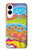 S3407 ヒッピーアート Hippie Art Samsung Galaxy S25 Edge バックケース、フリップケース・カバー