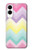 S3514 虹色ジグザグ Rainbow Zigzag Samsung Galaxy S25 Edge バックケース、フリップケース・カバー
