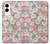 S3688 花の花のアートパターン Floral Flower Art Pattern Samsung Galaxy S25 Edge バックケース、フリップケース・カバー